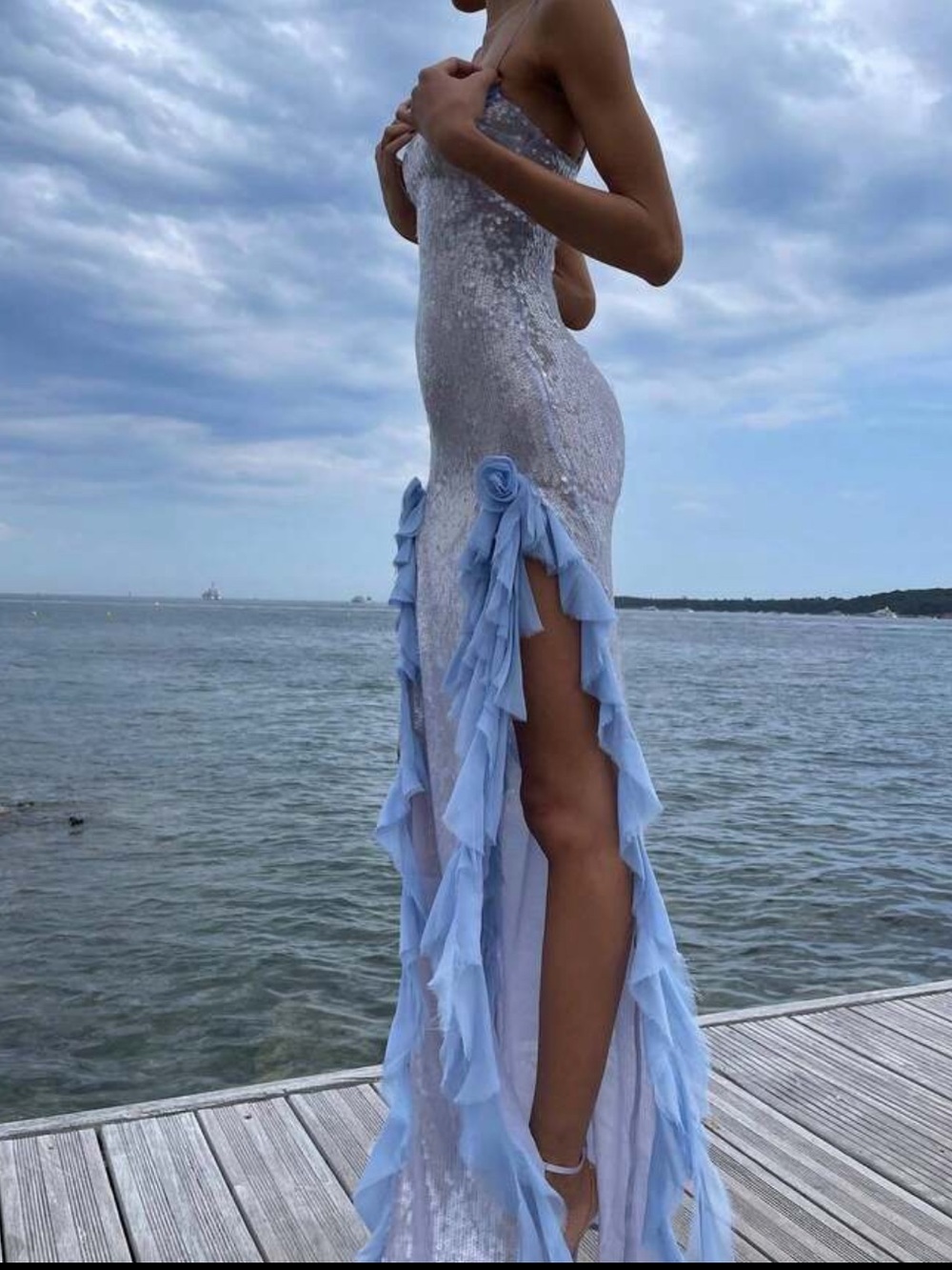 NWOTS Nova sequin Gown Dress Size Small